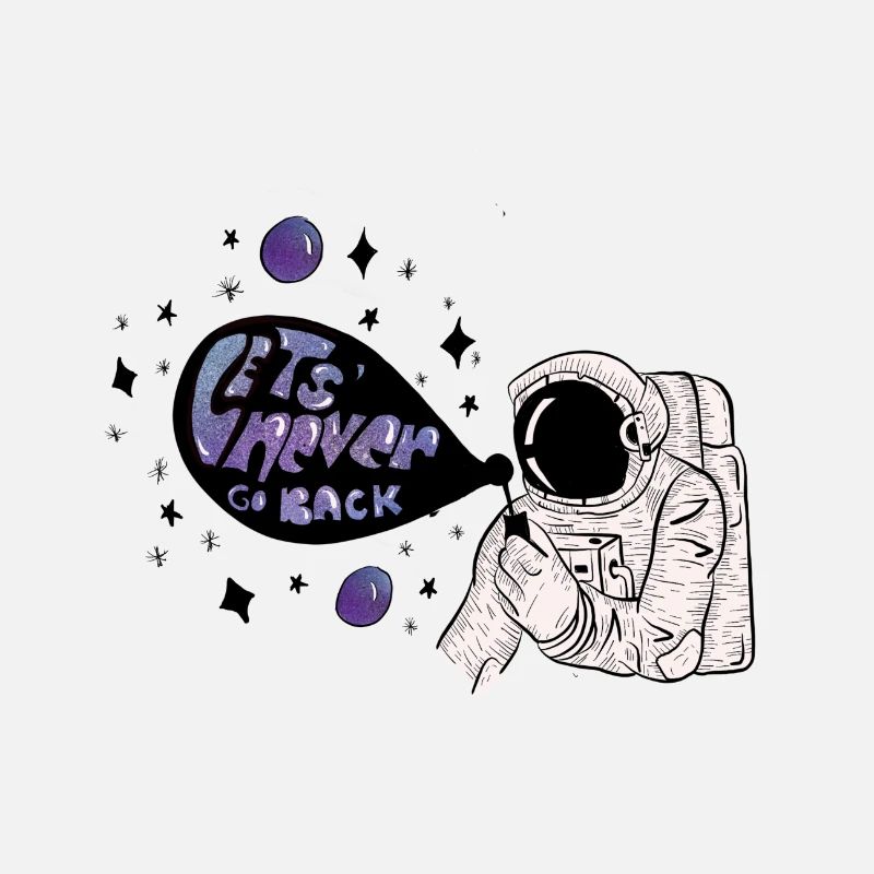 Astronaute star rêve bulle de savon