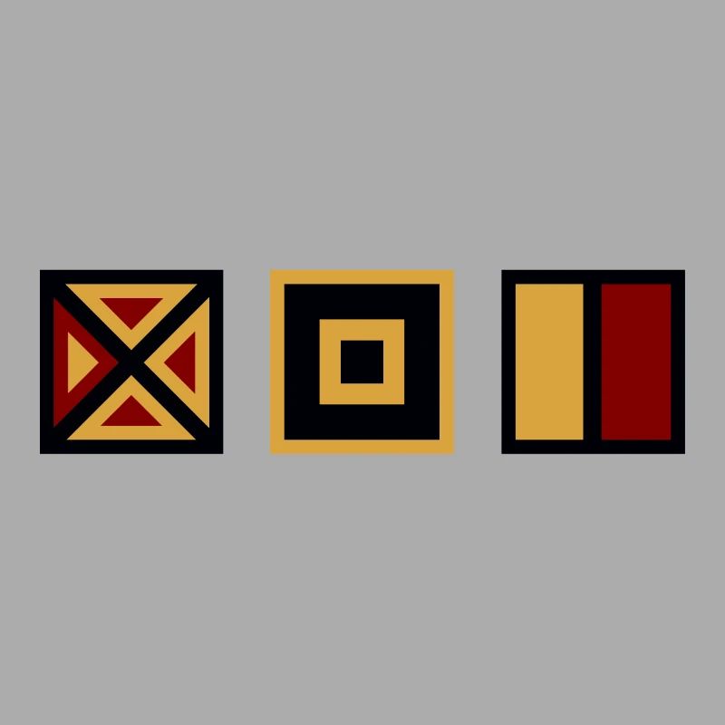 Abstract, geometric pattern