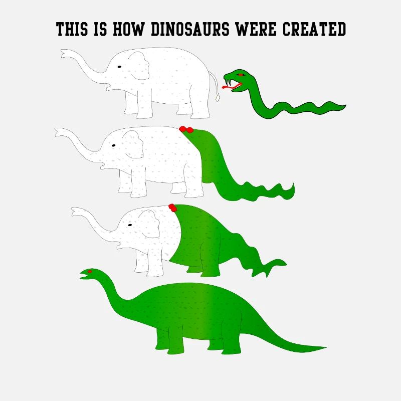 This Is How Dinosaurs Were Created Funny Dino