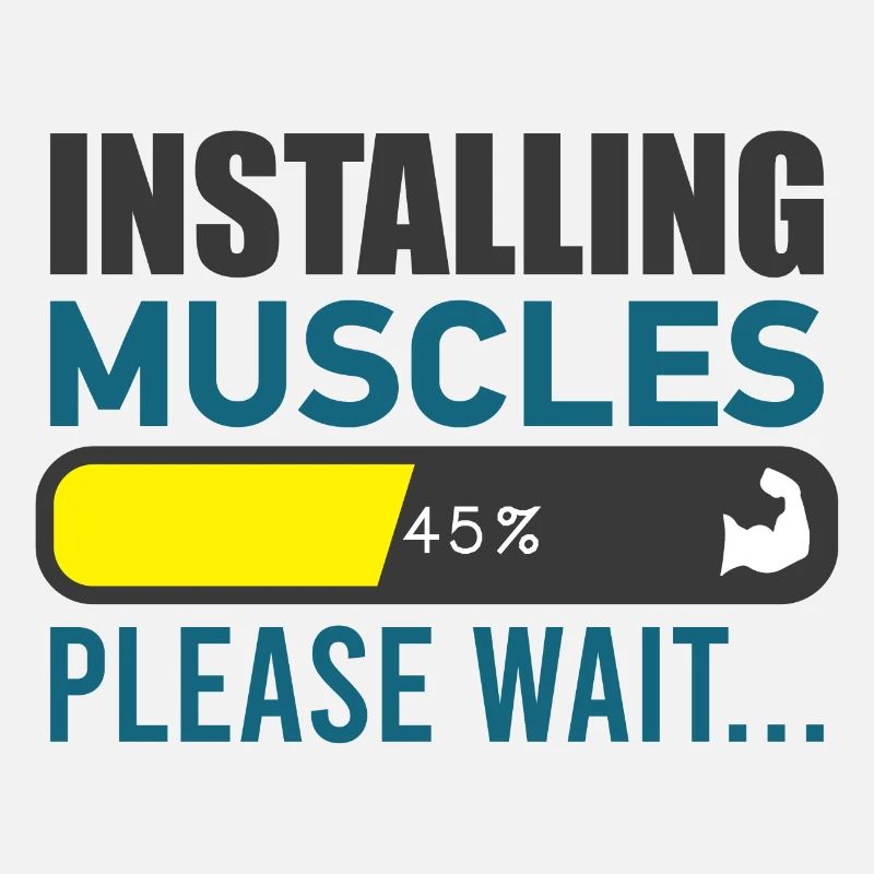 Installing Muscles Fitness Gym Workout Training