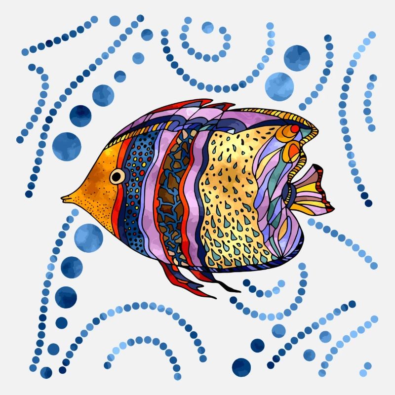 Poisson coloré