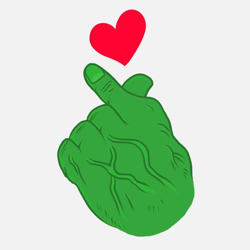 Doigt de coeur