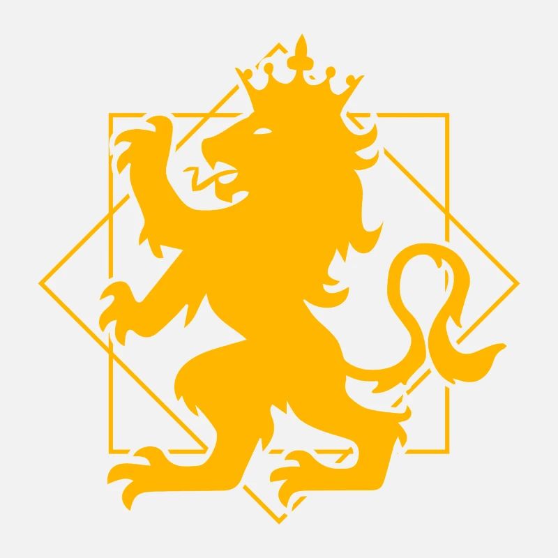 Idée cadeau chevalier lion héraldique