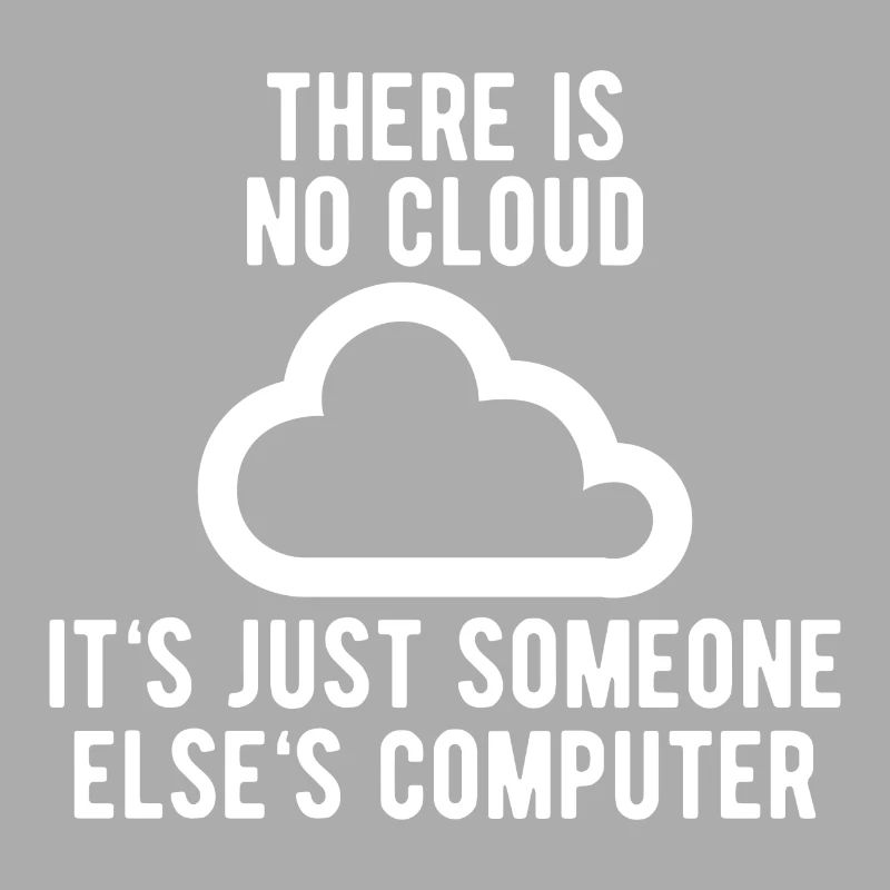 It`s just someone else`s Computer Admin Geschenk