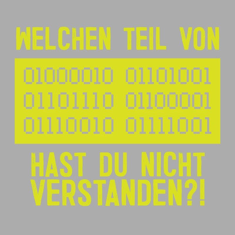 Welchen Teil von Binar Binärcode Informatiker