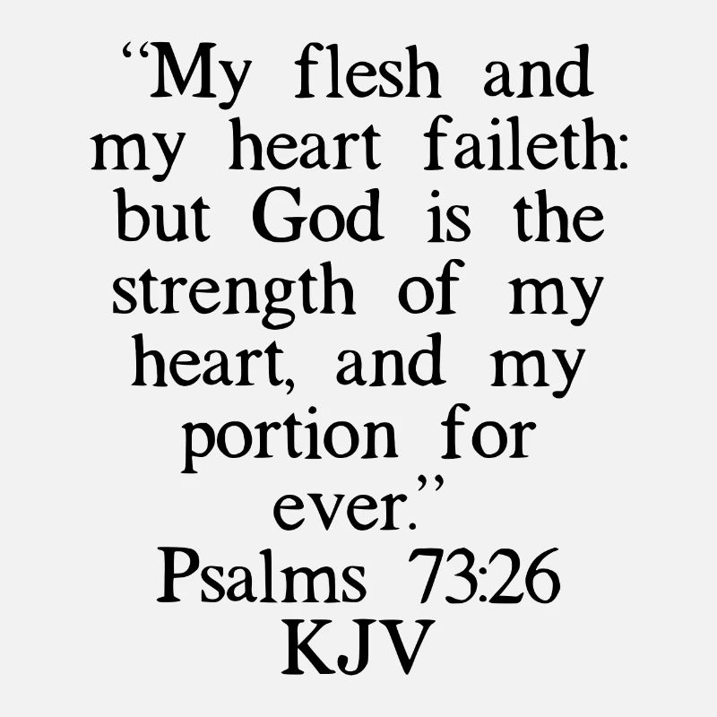 Psalms 73:26 Chinois