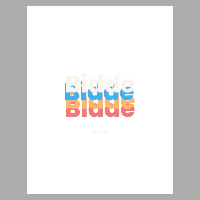 Bidde