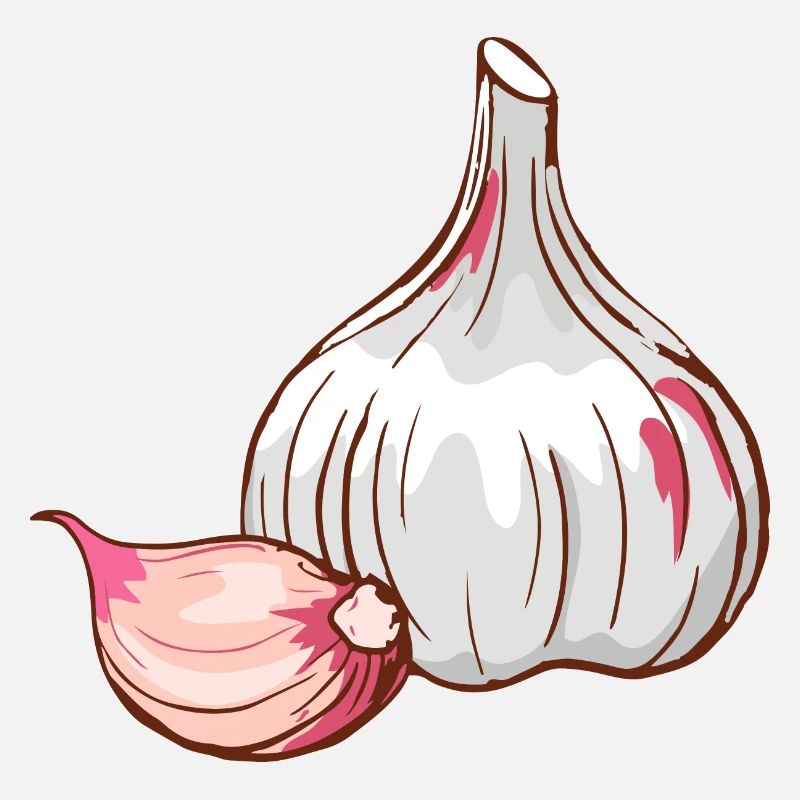 Ail gousse d’ail orteil épices
