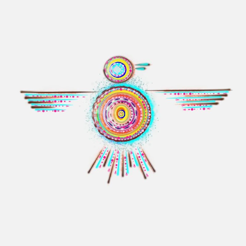 Oiseau coloré