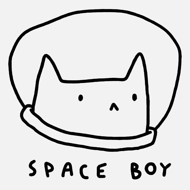 Space Boy Cat