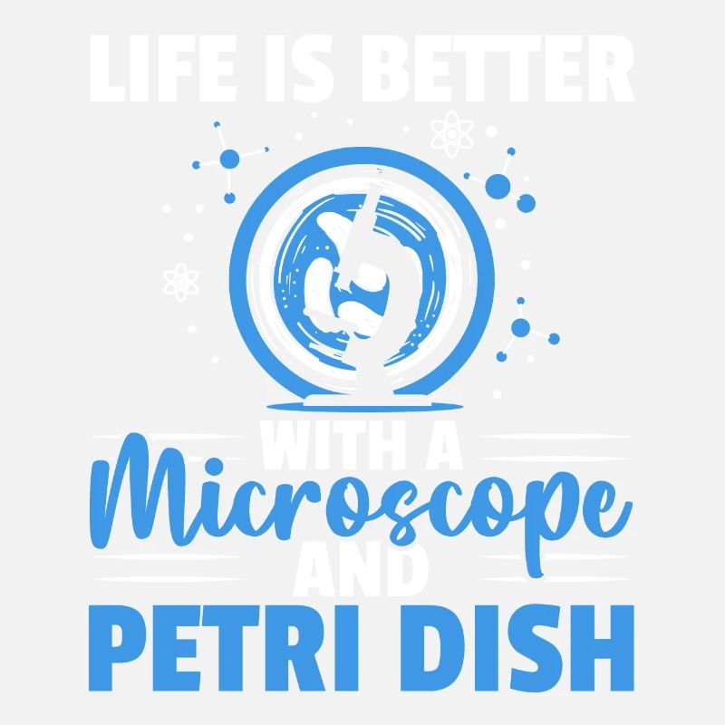 La vie est meilleure avec un microscope et un