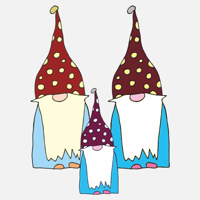 Gnomes nains grands et petits