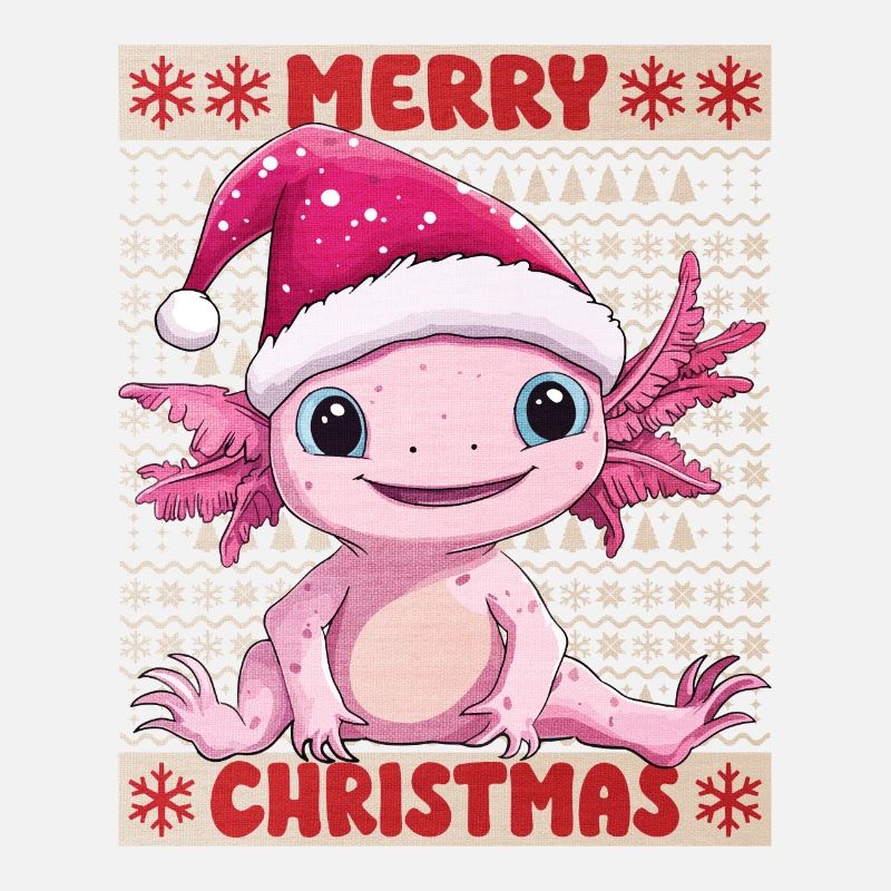 Axolotl Noël laid Noël mignon