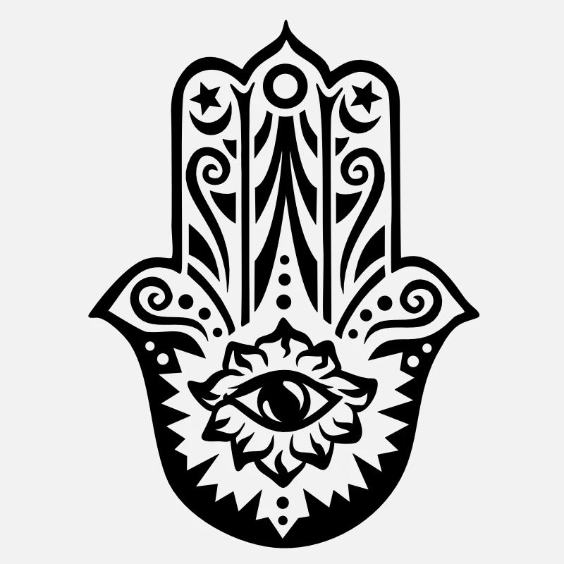 Hamsa Amulett, Hand der Fatima, Schutz Symbol