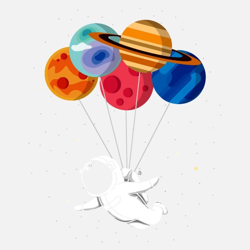 Voyage dans l’espace Drôle Graphique