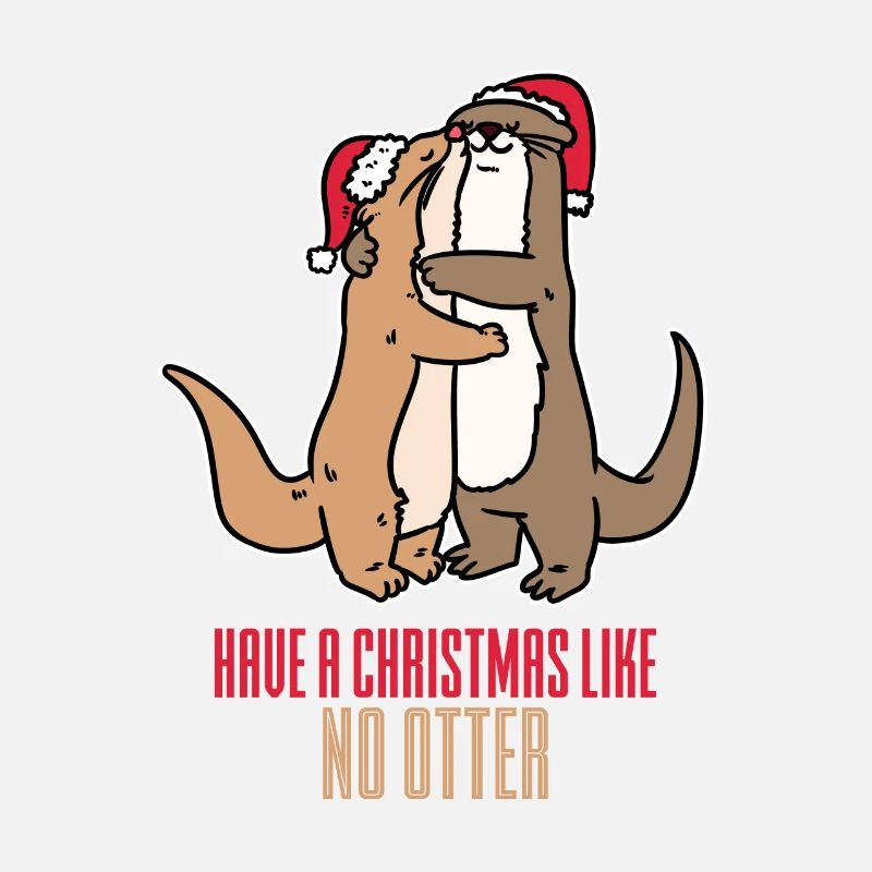 Weihnachten Otter