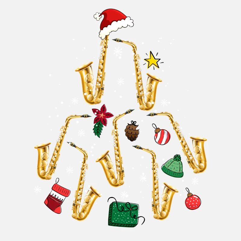 Sapin de Noël Saxophone