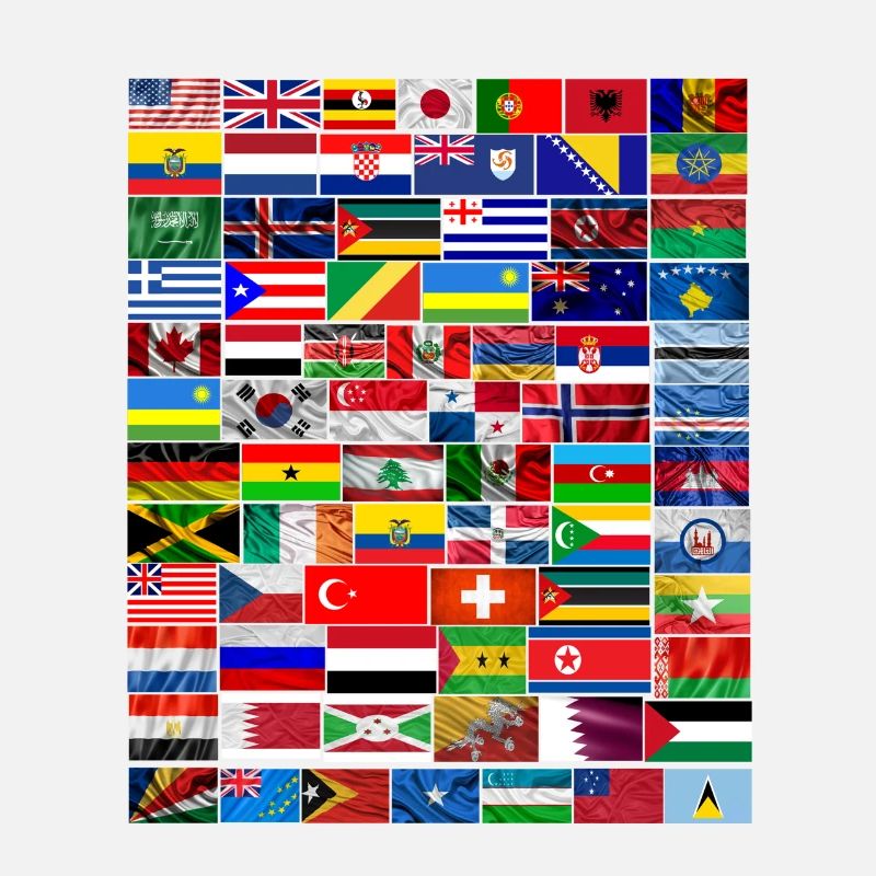 Drapeaux du monde entier 2