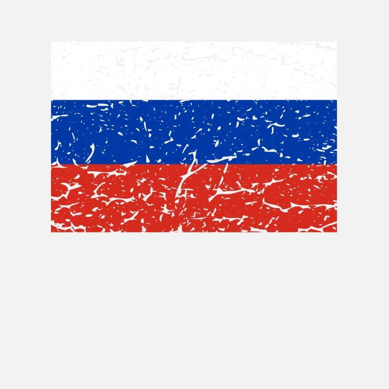 Drapeau russe russie moscou cadeau voyage