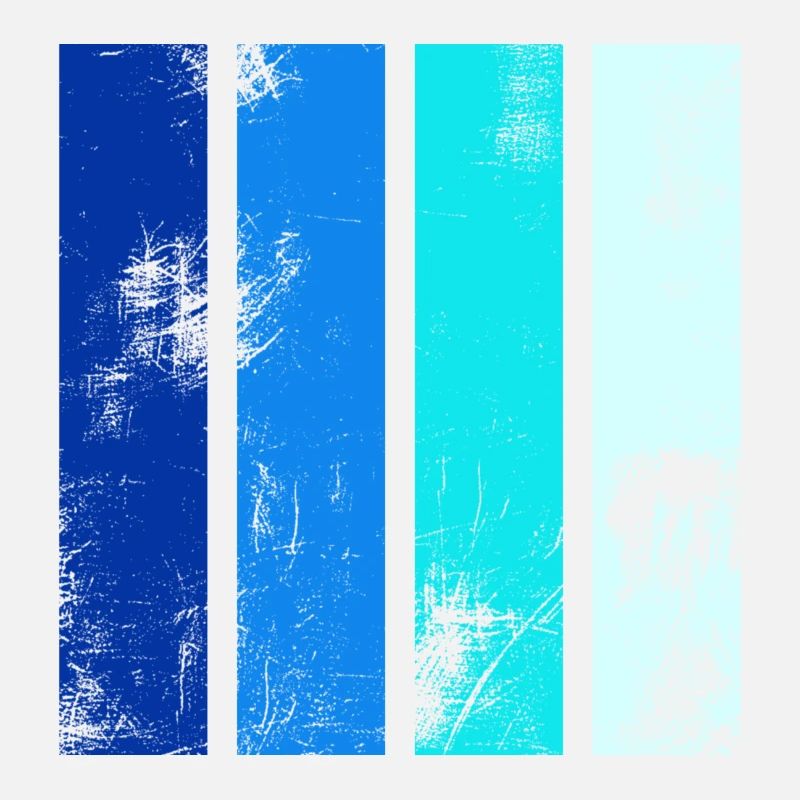 Rayures rétro bleu