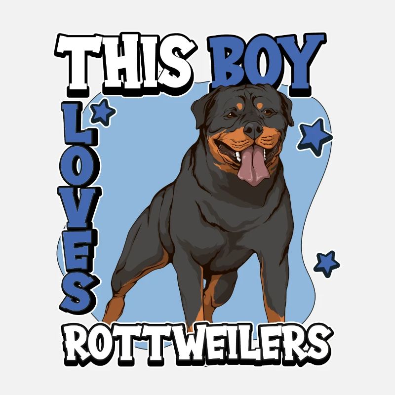 Rottweiler This Boy Loves Rottweilers