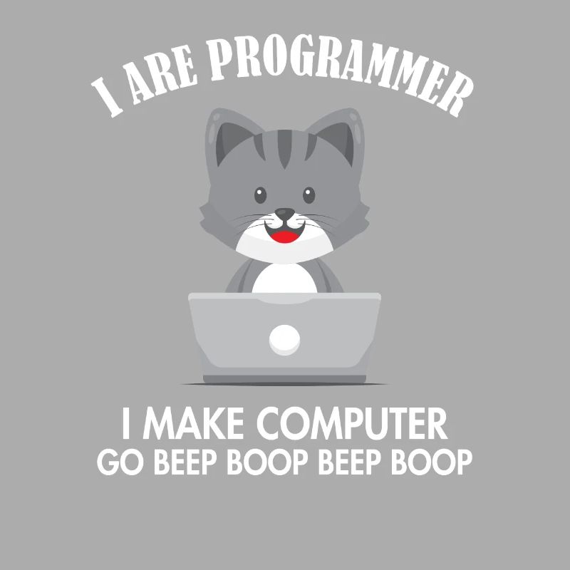 I Are Programmer Cat Softwareentwickler Coder