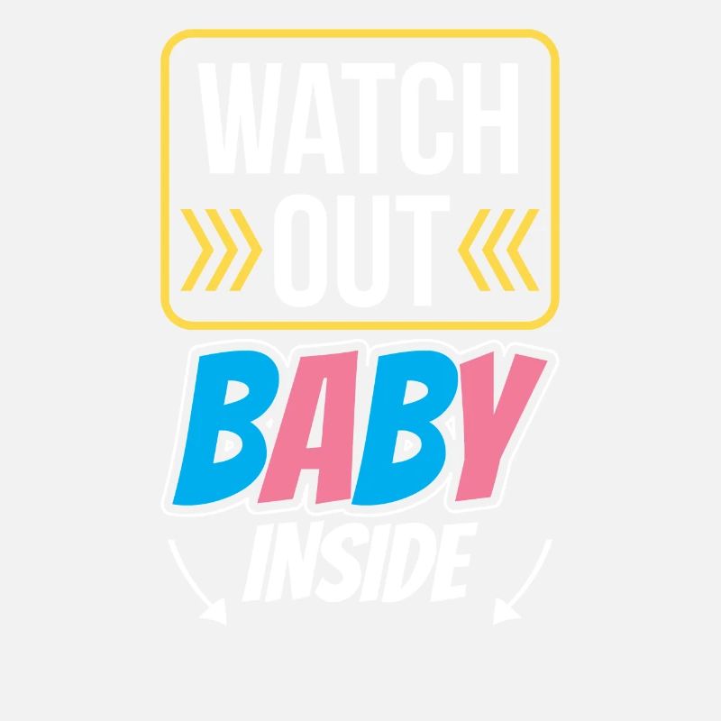 Attention Bébé à l’intérieur grossesse Enceinte Doux