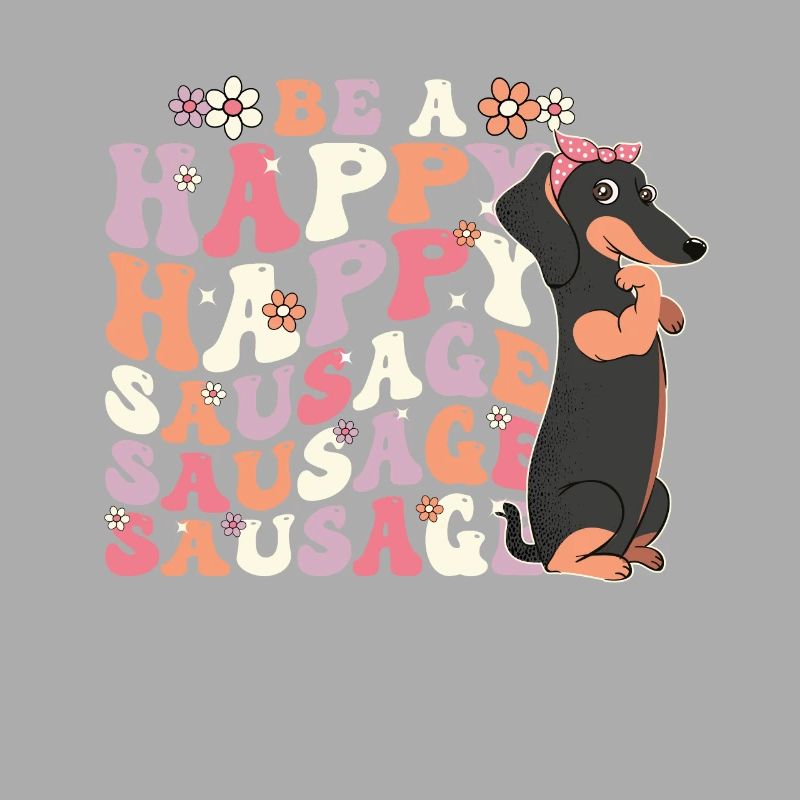 Sei eine glückliche Wursthundmutter