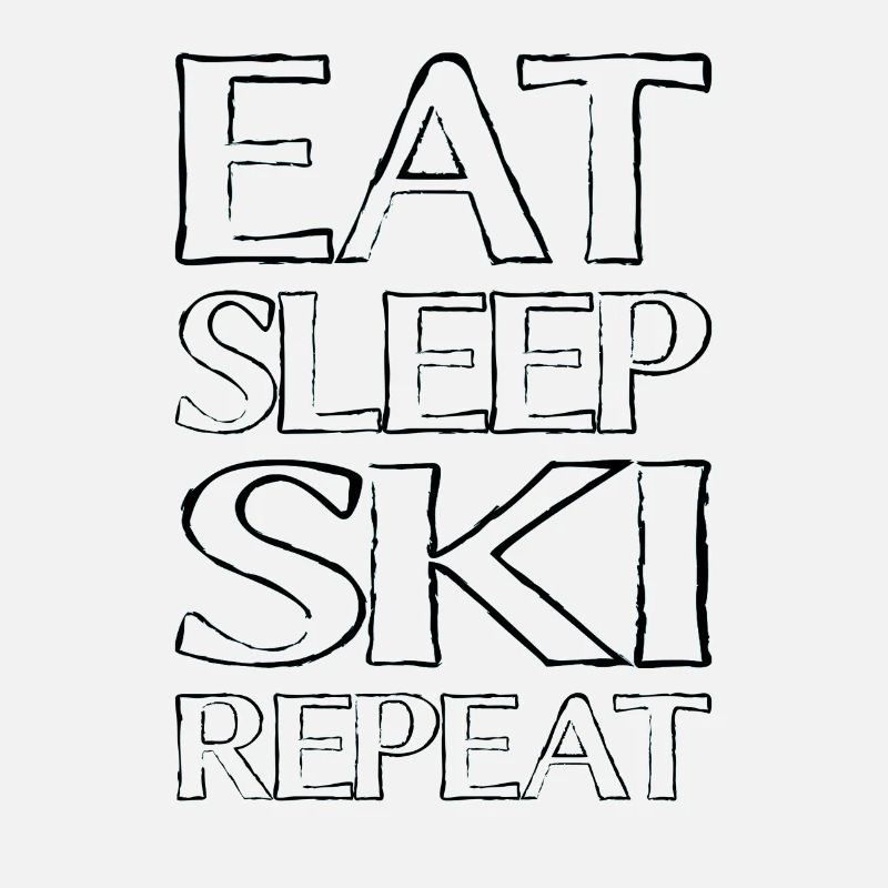 Manger Du ski endormi