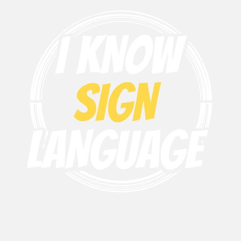 I can sign language awareness gestures
