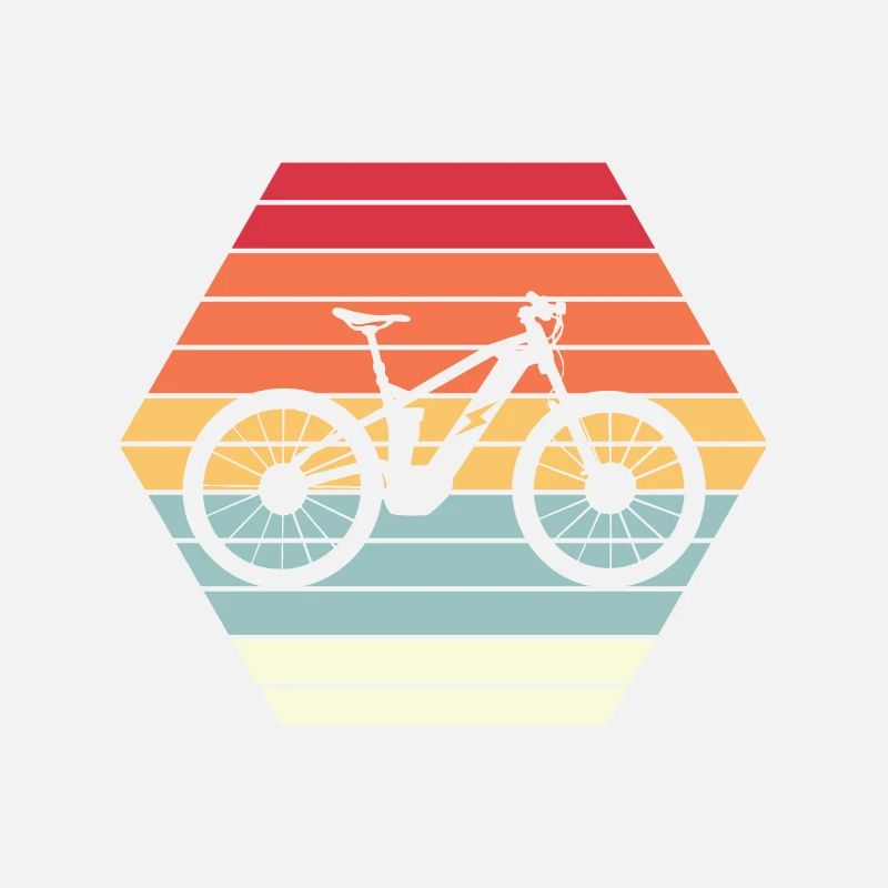 Vélo électrique EBike Retro Sunset Cycling