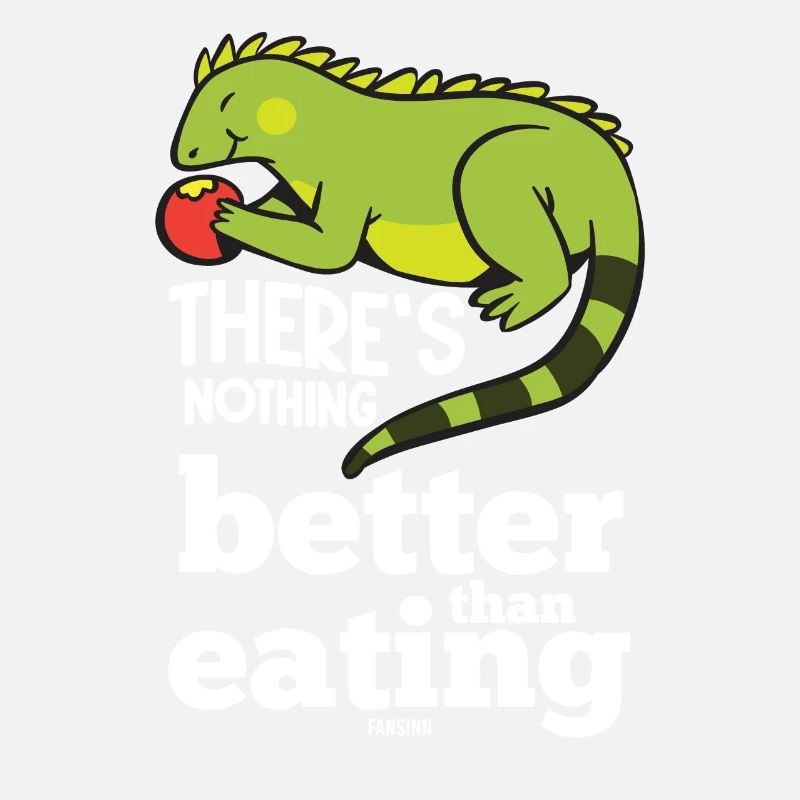 hungry iguana