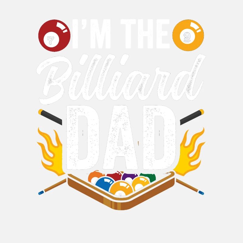 Ich Bin Der Billard Vater Billiard Pool Spieler