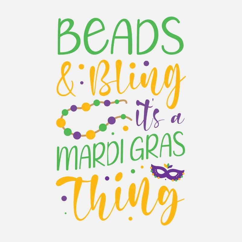 Pearls and bling It's a carnival thing