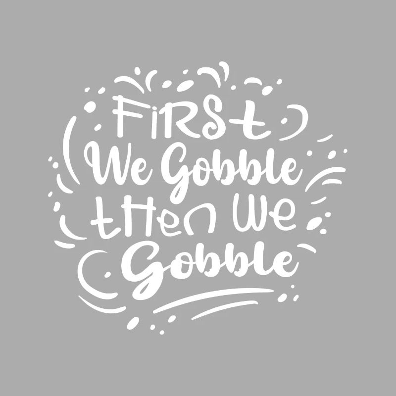 First we devour, then we devour