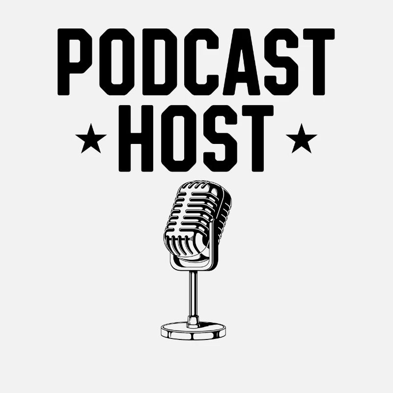 Podcast Host - Podcaster Podcasting Microphone Pod