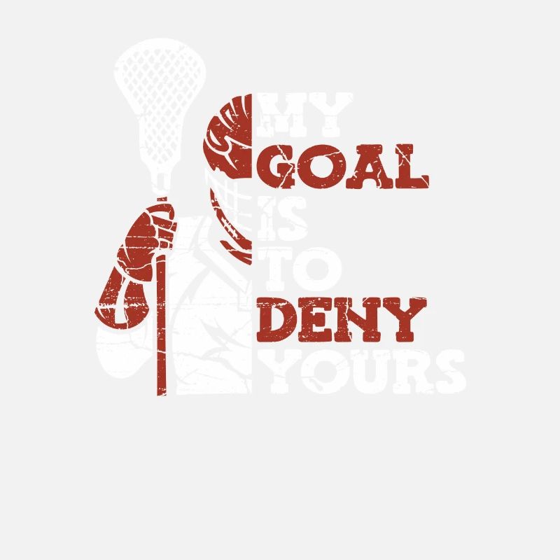 Mon but est de refuser le vôtre Intercrosse Lax Player
