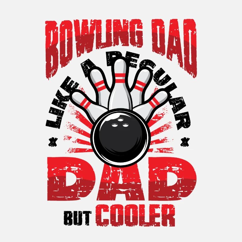 Papa bowling, comme un papa normal, mais plus cool