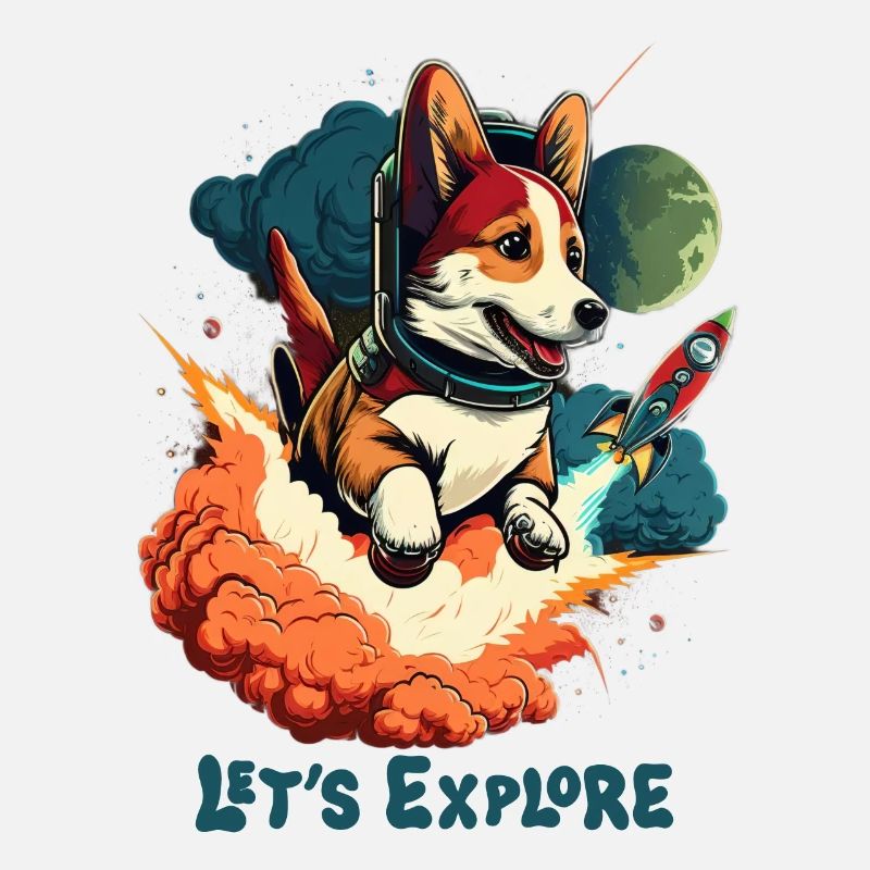 SpaceDog Dog Dog Lovers Space Design