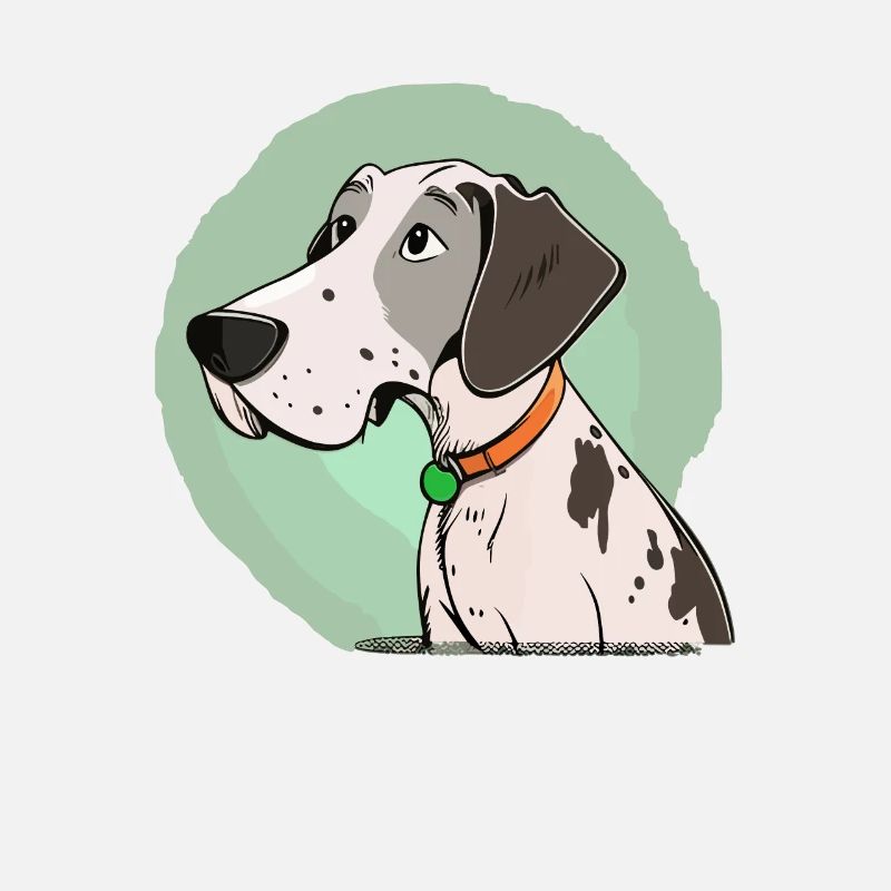 Hund im comic style