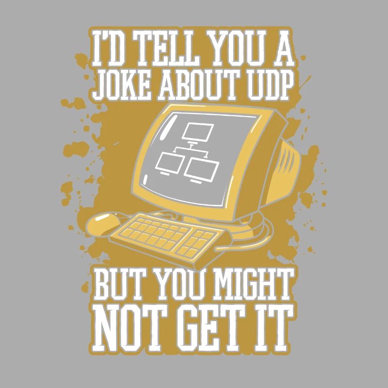 Je vous raconterais une blague sur UDP Developer Coder