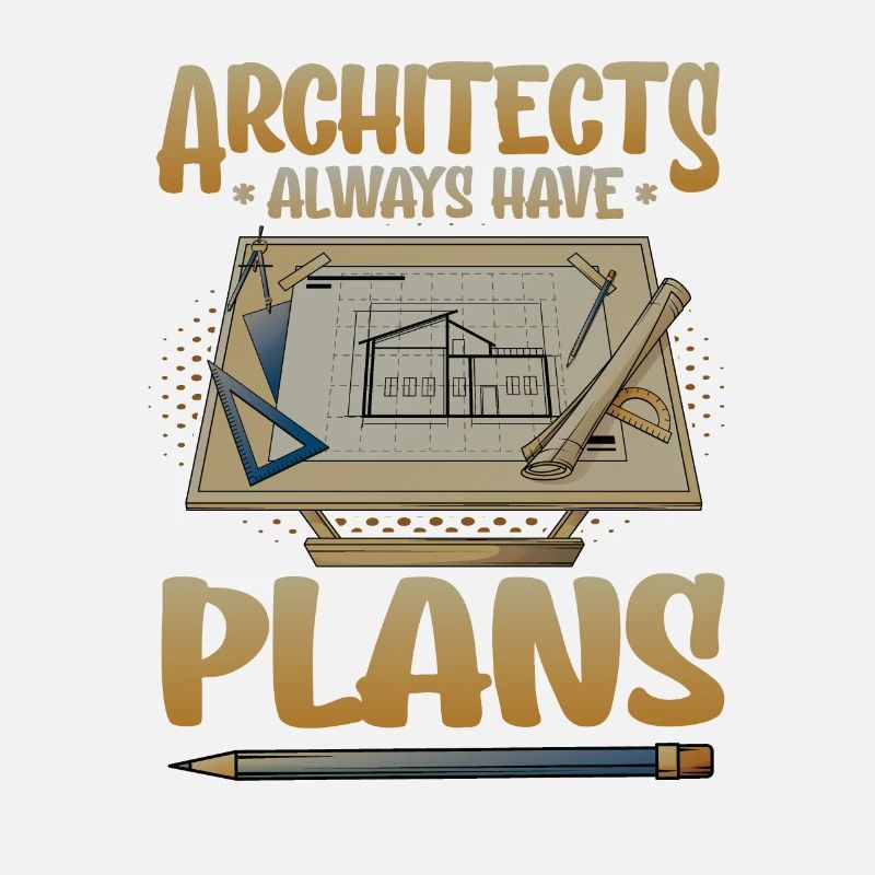 Les architectes ont toujours des plans, de l’architecture