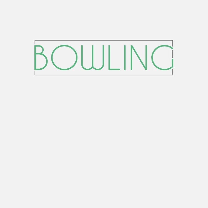 Bowling lettering
