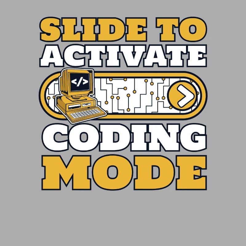 Slide To Activate Coding Mode Developer Coder