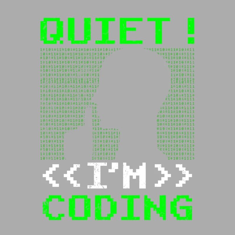 Leise Ich Programmiere Coding Coder Programmieren