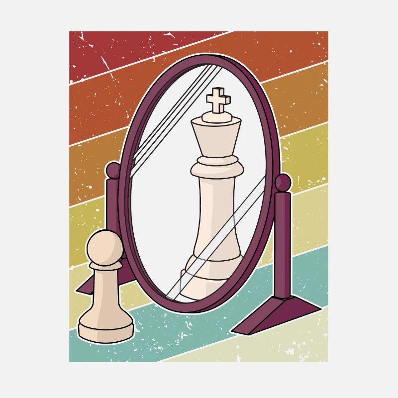 Retro Player Grandmaster Queen Professional Chess