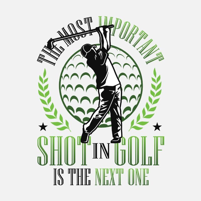 Le coup le plus important au golf est le prochain