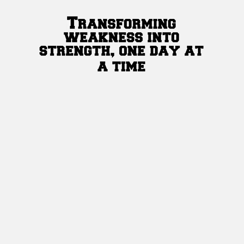 Fitness - Transforming weakness into strength,