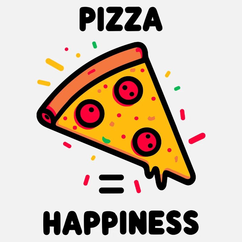 Pizza = Bonheur