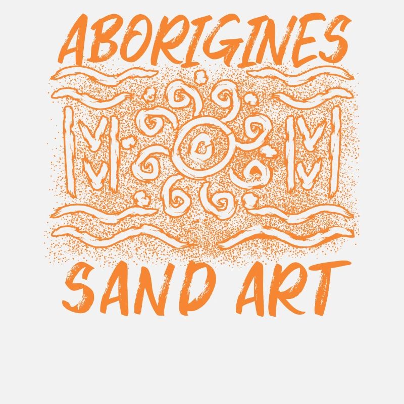 Art aborigène sur sable
